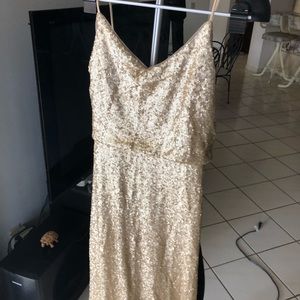 Jenny Yoo Collection Gold Gown